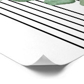 Organische geometrie poster (Hoek)