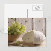 organische kaas aan boord briefkaart (Voorkant / Achterkant)