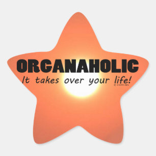 Organische Life Star-Sticker Ster Sticker