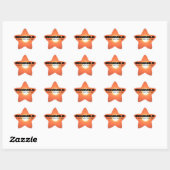 Organische Life Star-Sticker Ster Sticker (Vel)