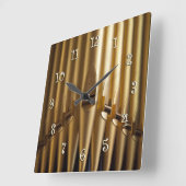 Organische pijpen, vierkante klok (Hoek)