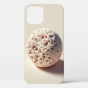 Organische Poreuze Bol Sculptuur - Moderne Estheti iPhone 12 Hoesje