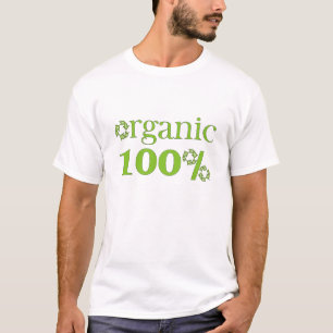 Organische T-shirts van 100%