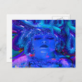 Organische verbinding briefkaart (Voorkant / Achterkant)