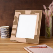 Organische Vormen Laser geëtst Lijst Gegraveerde Lijstjes (Links)