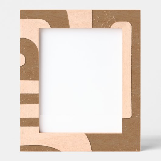 Organische Vormen Laser geëtst Lijst Gegraveerde Lijstjes (Voorkant)