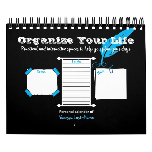 Organiseer je leven kalender (Hoes)