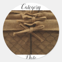 ORGANISEER! Labels mandje