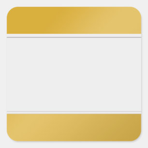 Organiseer Schone etiketten Één Gouden Kleur