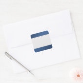 Organiseer schone etiketten één kleur blauw (Envelop)