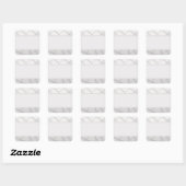 Organiser Étiquette propre Argent décoratif (Feuille)