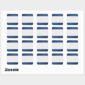 Organiser Étiquette propre Décoratif Bleu (Feuille)