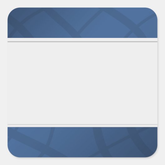 Organiser Étiquette propre Décoratif Bleu (Devant)