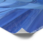 Organiseren - blauw poster (Hoek)