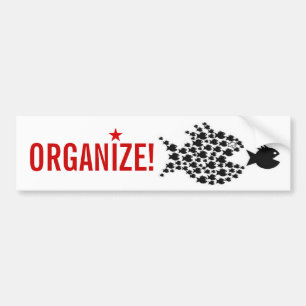 ORGANISEREN! BUMPERSTICKER