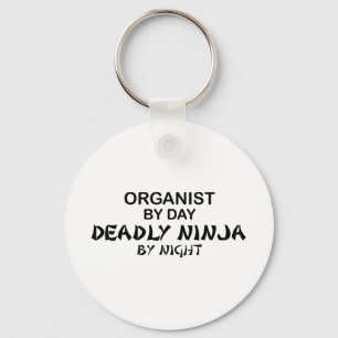 Organiseren Deadly Ninja bij nacht Sleutelhanger