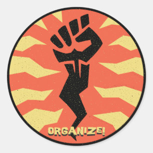 Organiseren Ronde Sticker
