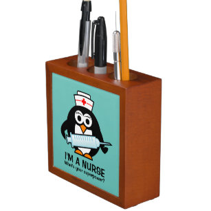 Organiseur De Bureau Dessin humoristique humoristique sur les pingouins
