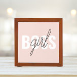 Organiseur De Bureau Phrase moderne Pastel Rose fille Boss Phrase<br><div class="desc">Phrase moderne Pastel Rose fille Boss Phrase</div>