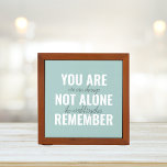 Organiseur De Bureau Vous N'Êtes Pas Seul À Vous Souvenir De Inspiratio<br><div class="desc">Vous N'Êtes Pas Seul À Vous Souvenir De Inspiration Mint</div>