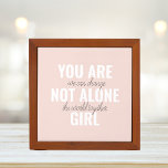 Organiseur De Bureau Vous N'Êtes Pas Une Seule Fille Citation De Motiva<br><div class="desc">Vous N'Êtes Pas Une Seule Fille Citation De Motivation Positive</div>