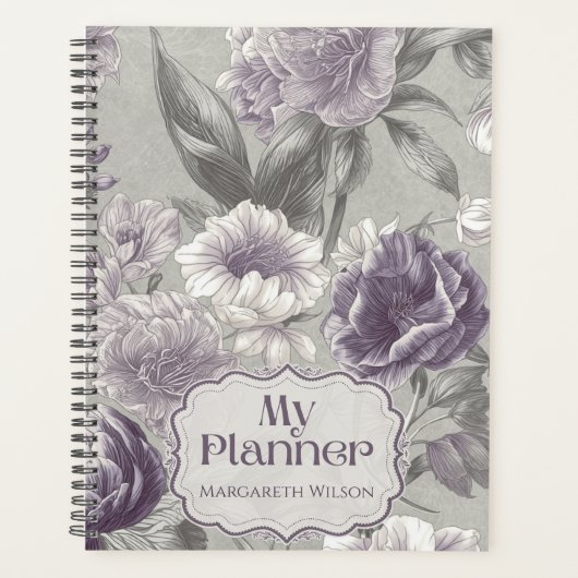 Organiseur de cahier de planification quotidienne (Devant)