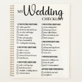 Organiseur de liste de mariage (Devant)