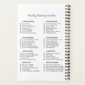 Organiseur de liste de mariage (Dos)