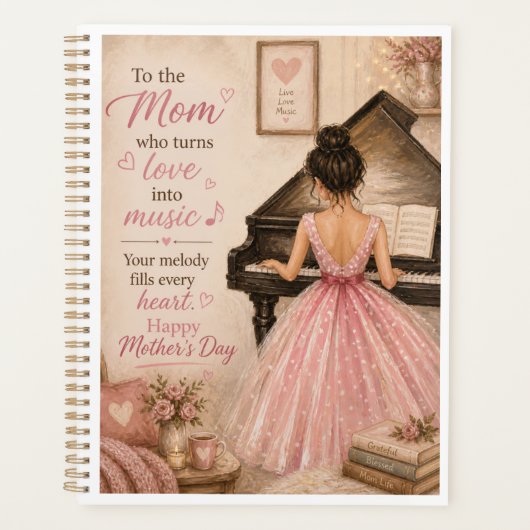 Organiseur de Maman Musicienne (Devant)
