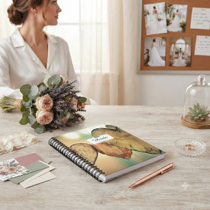 Organiseur de mariage de mariée coeurs bokeh rusti