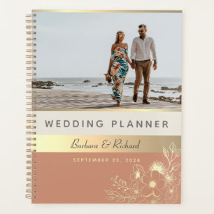 Organiseur de mariage photo en terre cuite