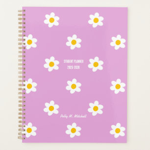 Organiseur étudiant Pink Daisy-Chain