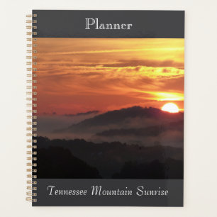 Organiseur Lever de soleil sur les montagnes du Te