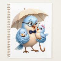 Organiseur Papa Oiseau Planificateur Papa