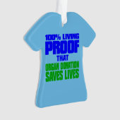 Organisme bénéficiaire de la transplantation d'org (devant)