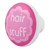 Organisme de soins des cheveux bouton de fleur ros (Droite)