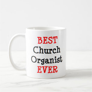organist kerk, beste koffiemok