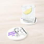 Organist nachtmerries 38 zandsteen onderzetter (Zijkant)