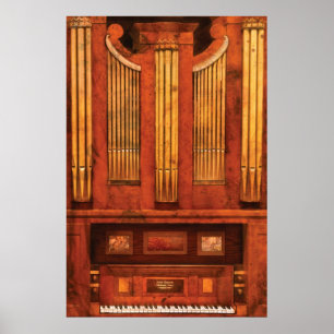 Organist - Skippack Ville Organ - 1835 Poster