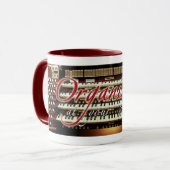 Organiste à votre tasse de service - rouge (Devant gauche)