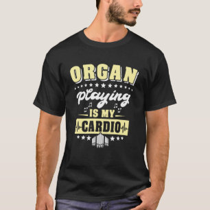 Organisten Muzikant Kerk Orgel Speler Organist T-shirt