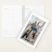 Organizing Mom Photo Personalized White Planner (Display)