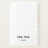 Organizing Mom Photo Personalized White Planner (Achterkant)