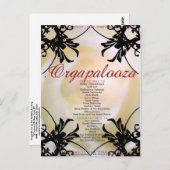 .Orgapalooza - Carte postale (Devant / Derrière)