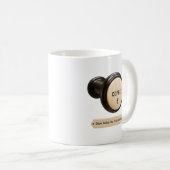Orgel koffie stop mok (Voorkant rechts)