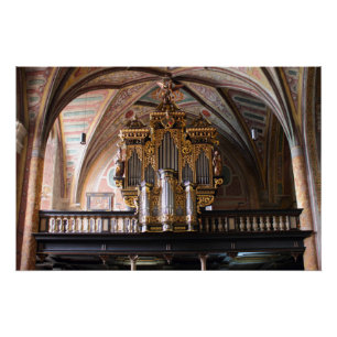 Orgel Pfarrkirche St. Wolfgang am Wolfgangsee Perfect Poster