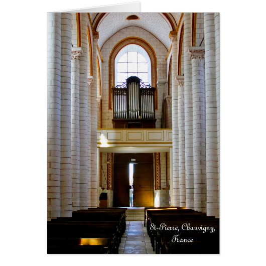 Orgue à Chauvigny, France (Devant)
