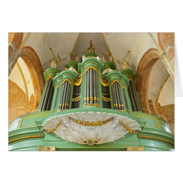 orgue à tuyaux néerlandais (Devant horizontal)