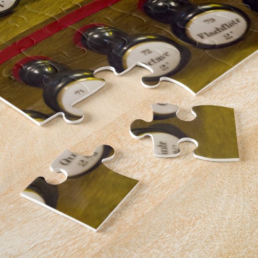 Orgue arrête puzzle puzzle dans une boîte (Côté)