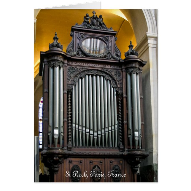 orgue de chœur de St Roch (Devant)
